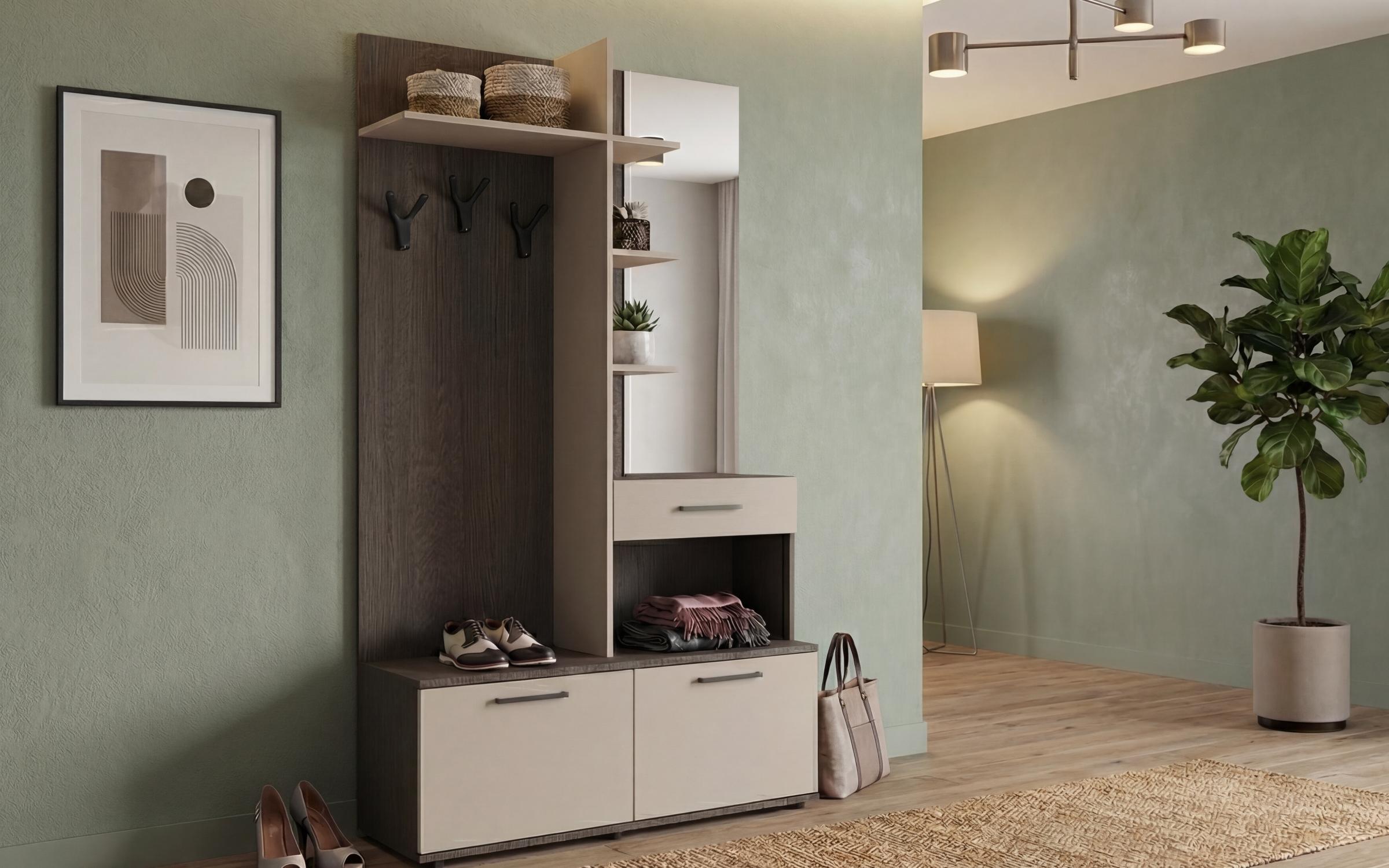 Cuier Daily, stejar antracit + casmir  1